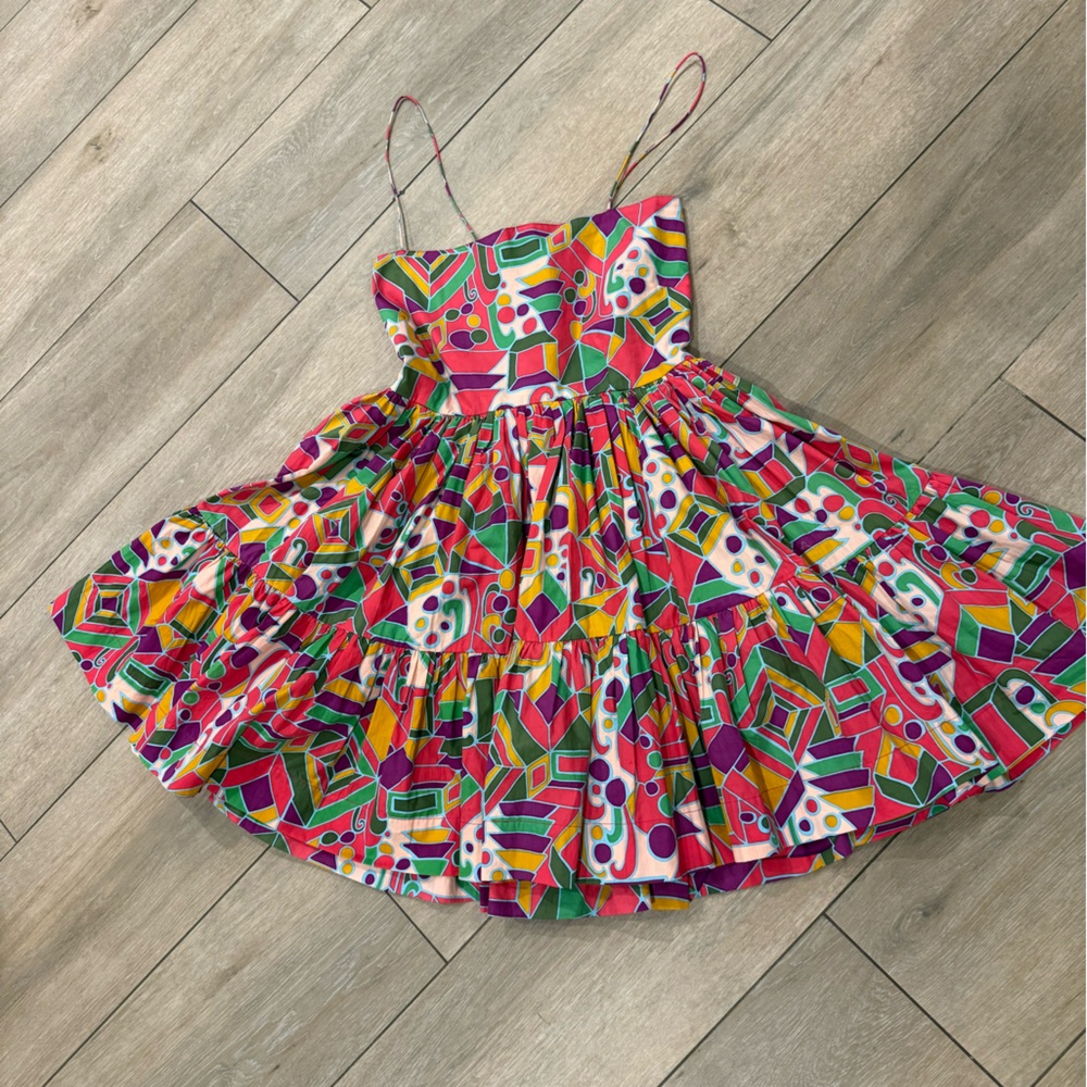 SWF Geometric Print Women's Dress